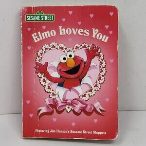 Board Book - Kids Book - Elmo Loves You